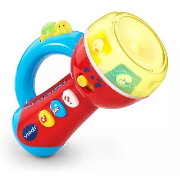 VTech Turn and Learn Driver, Role-Play Toy for Baby, Teaches Animals, Colors - Picture 3 of 5